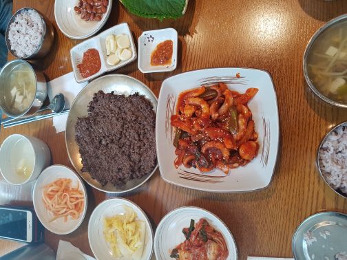 역전회관 매장 방문 후 남겨주신 고객 리뷰 사진입니다.