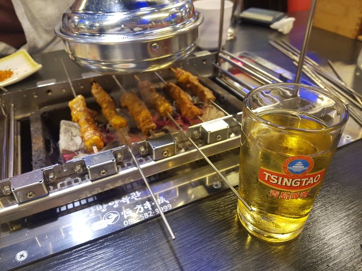 항방양꼬치 매장 방문 후 남겨주신 고객 리뷰 사진입니다.
