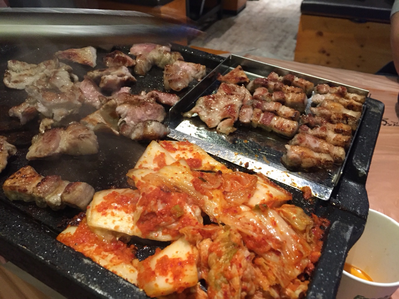 하남돼지집 선릉역삼점 매장 방문 후 남겨주신 고객 리뷰 사진입니다.