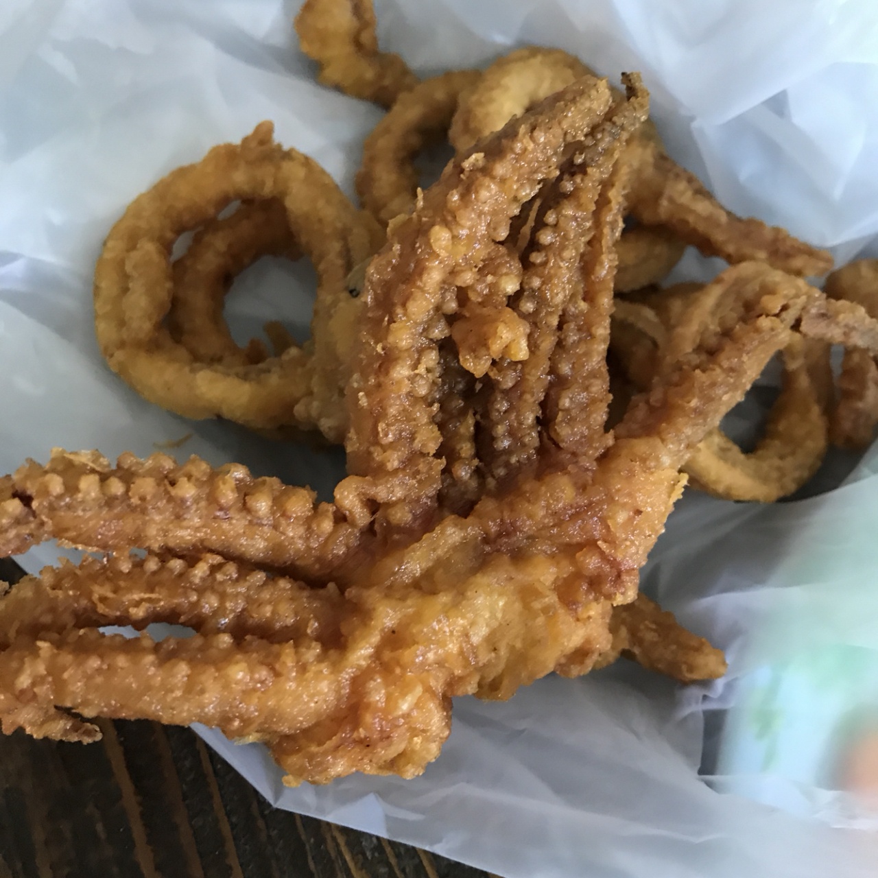 오징어한마리매운떡볶이 매장 방문 후 남겨주신 고객 리뷰 사진입니다.