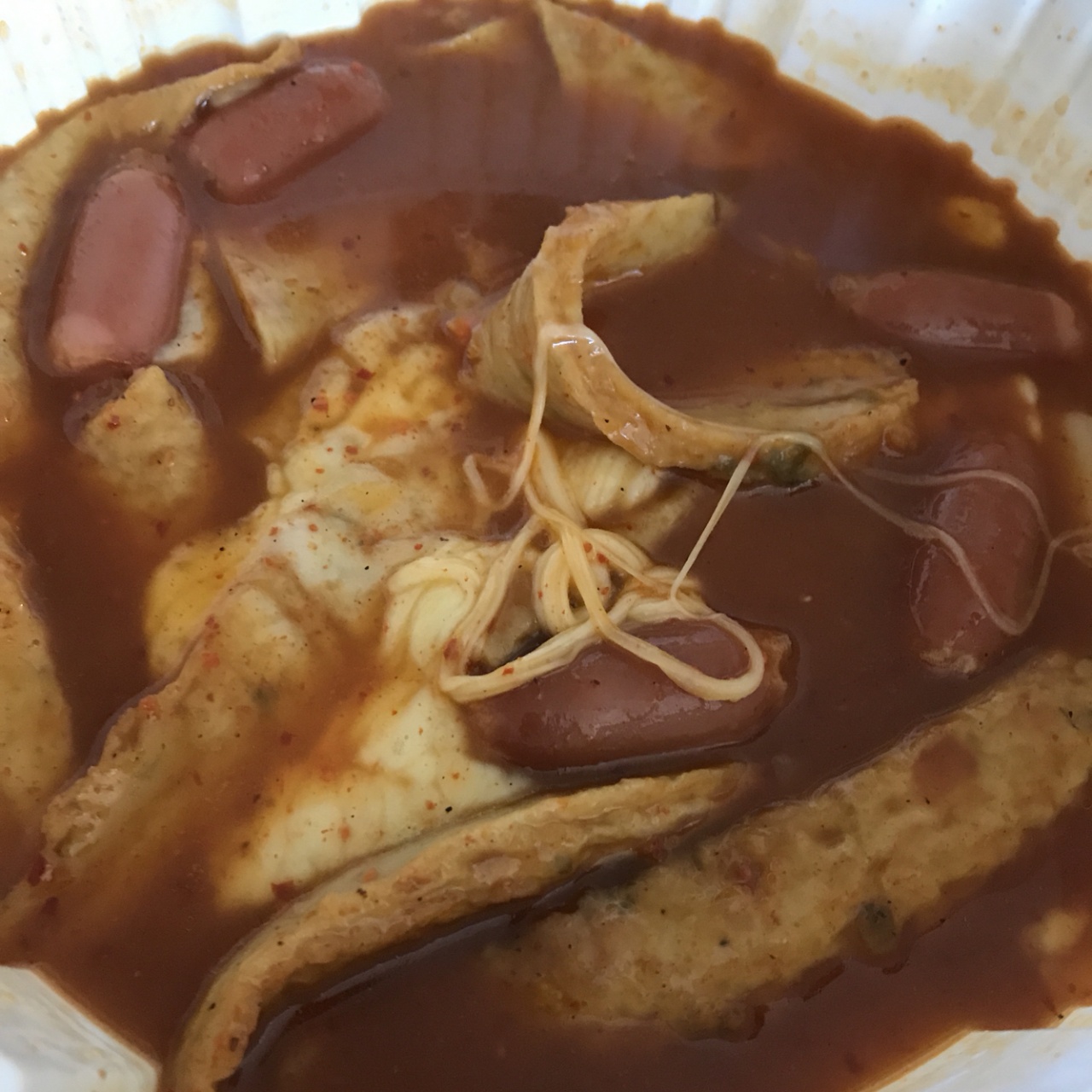 오징어한마리매운떡볶이 매장 방문 후 남겨주신 고객 리뷰 사진입니다.