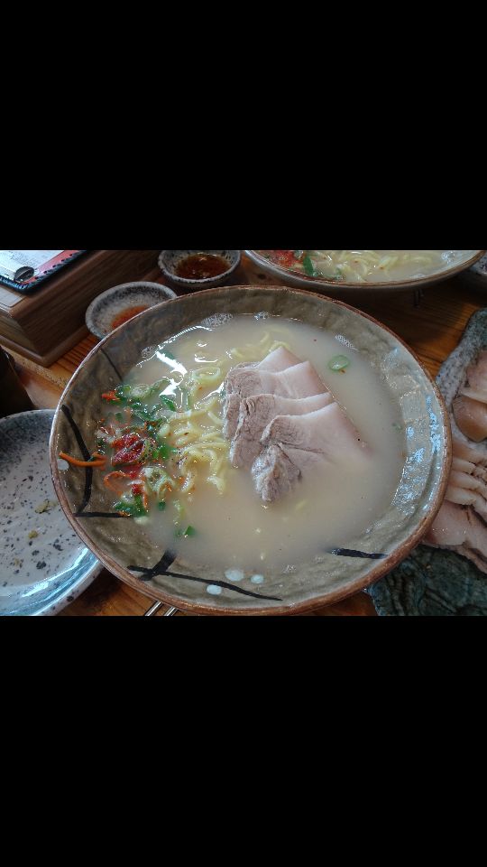 국수바다 매장 방문 후 남겨주신 고객 리뷰 사진입니다.