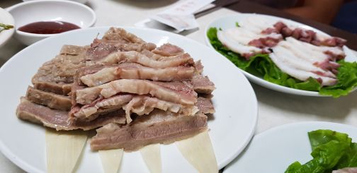 한성칼국수 매장 방문 후 남겨주신 고객 리뷰 사진입니다.