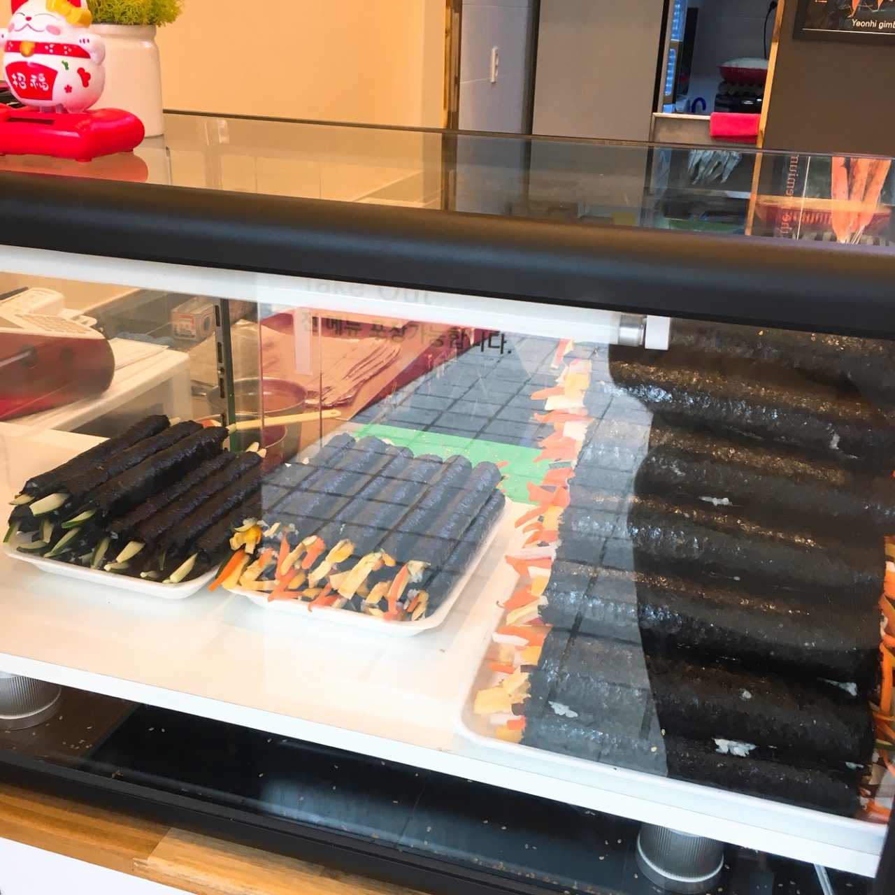 연희김밥 매장 방문 후 남겨주신 고객 리뷰 사진입니다.