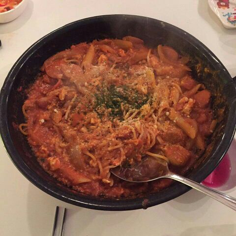복숭아식당 매장 방문 후 남겨주신 고객 리뷰 사진입니다.