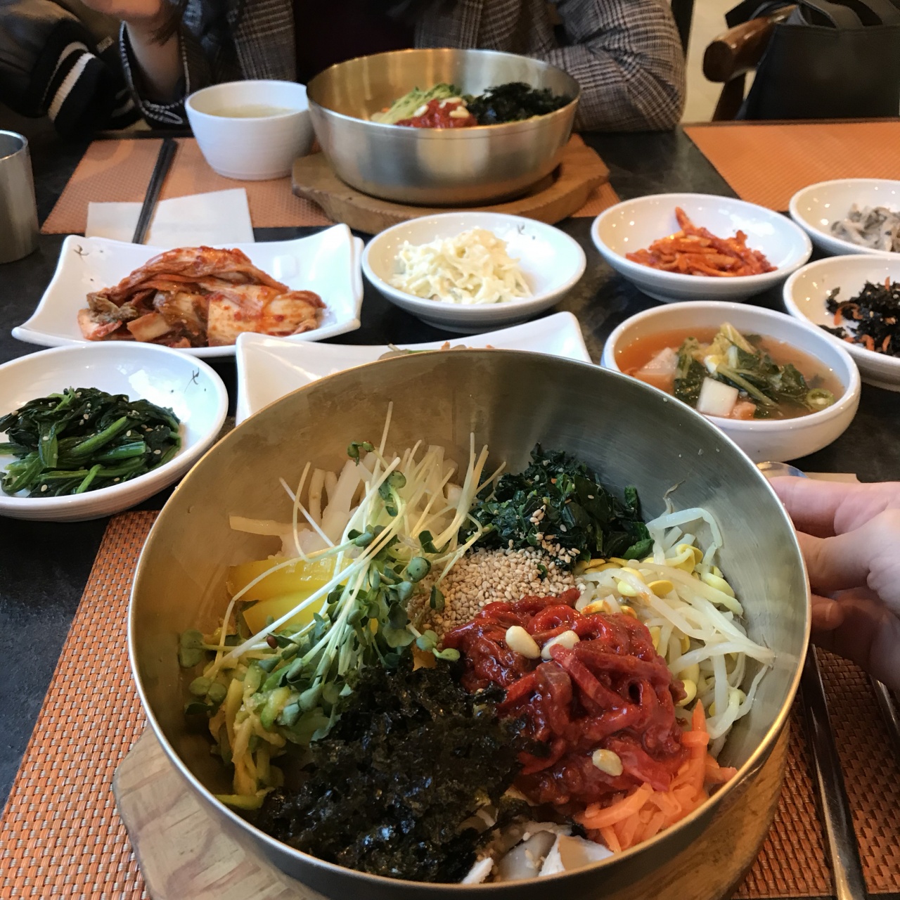 45년전통비빔밥종로회관 매장 방문 후 남겨주신 고객 리뷰 사진입니다.