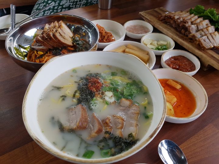 가시아방국수 매장 방문 후 남겨주신 고객 리뷰 사진입니다.