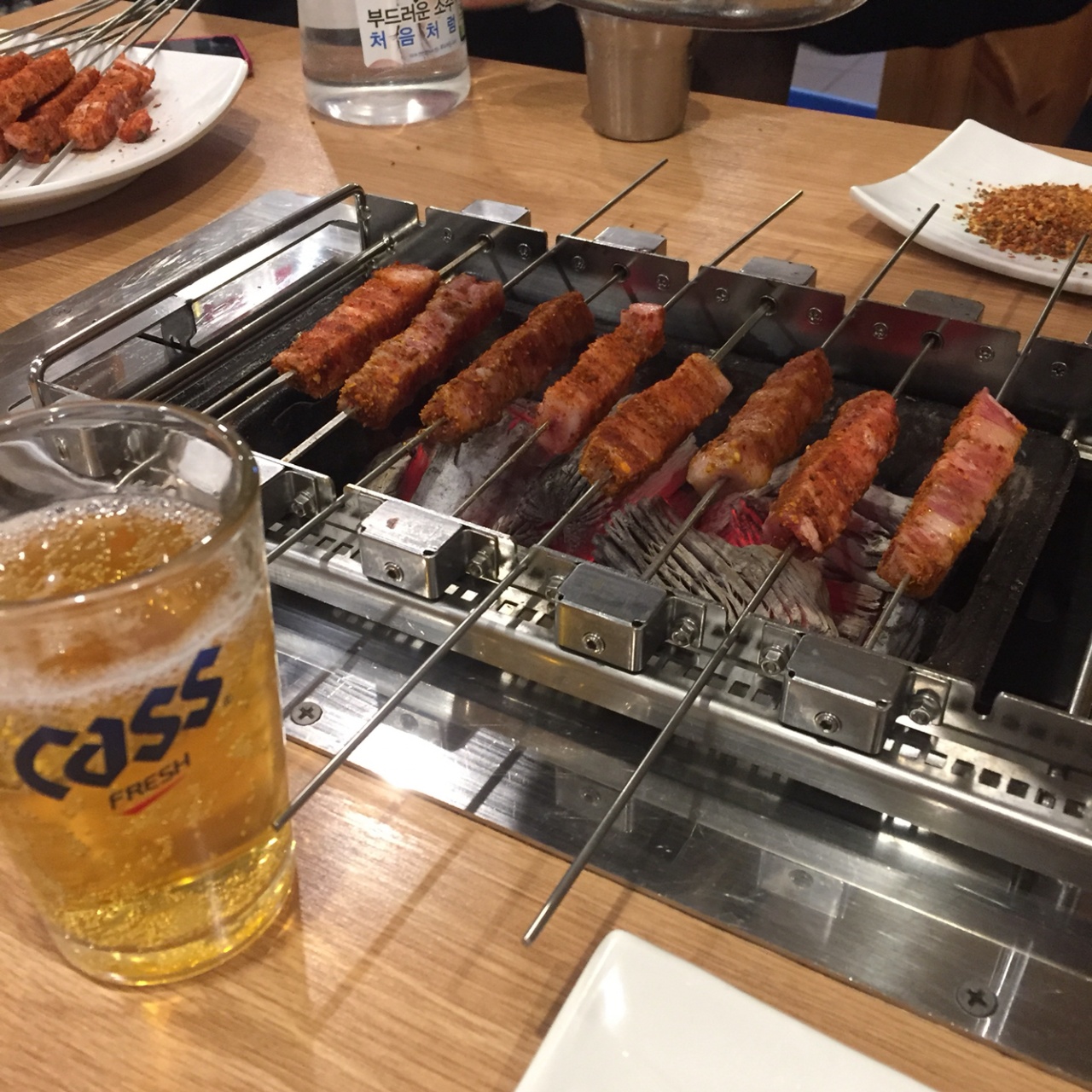호가양꼬치 매장 방문 후 남겨주신 고객 리뷰 사진입니다.