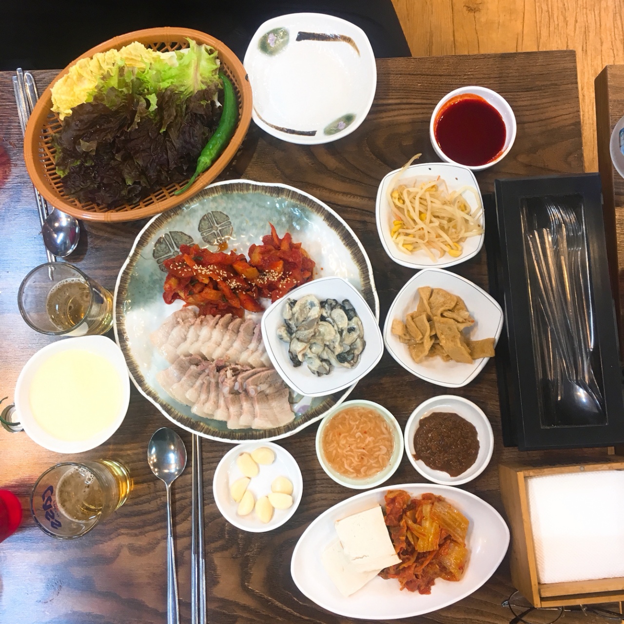삼해집 매장 방문 후 남겨주신 고객 리뷰 사진입니다.