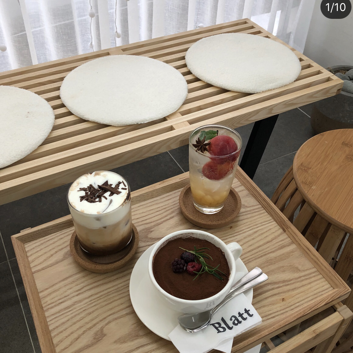 Blatt 매장 방문 후 남겨주신 고객 리뷰 사진입니다.