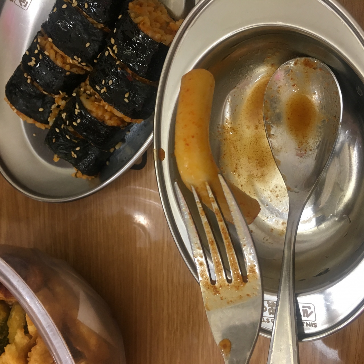 신전떡볶이 매장 방문 후 남겨주신 고객 리뷰 사진입니다.