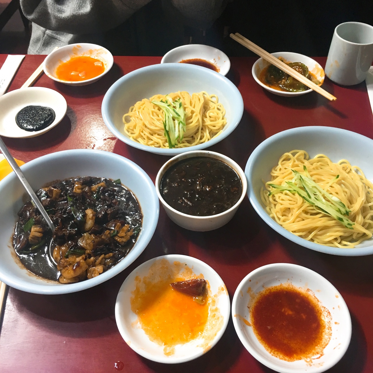 오구반점 매장 방문 후 남겨주신 고객 리뷰 사진입니다.