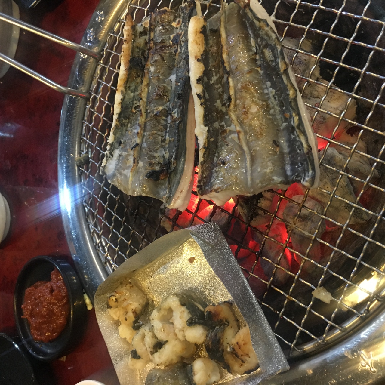 무한장어 매장 방문 후 남겨주신 고객 리뷰 사진입니다.