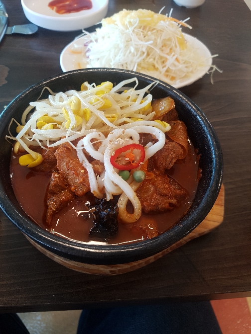 금강산 매운 갈비찜 매장 방문 후 남겨주신 고객 리뷰 사진입니다.