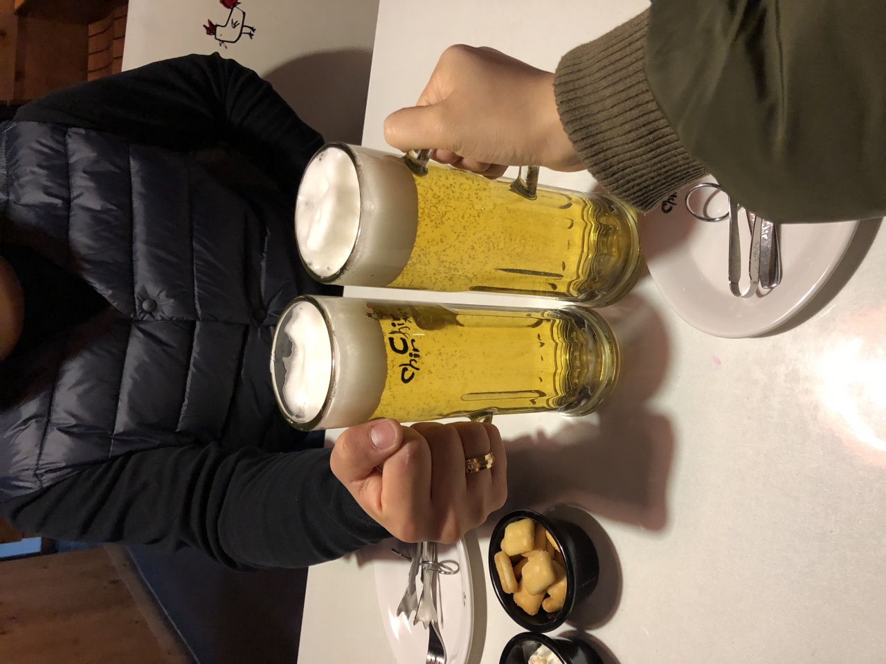 치르치르 매장 방문 후 남겨주신 고객 리뷰 사진입니다.