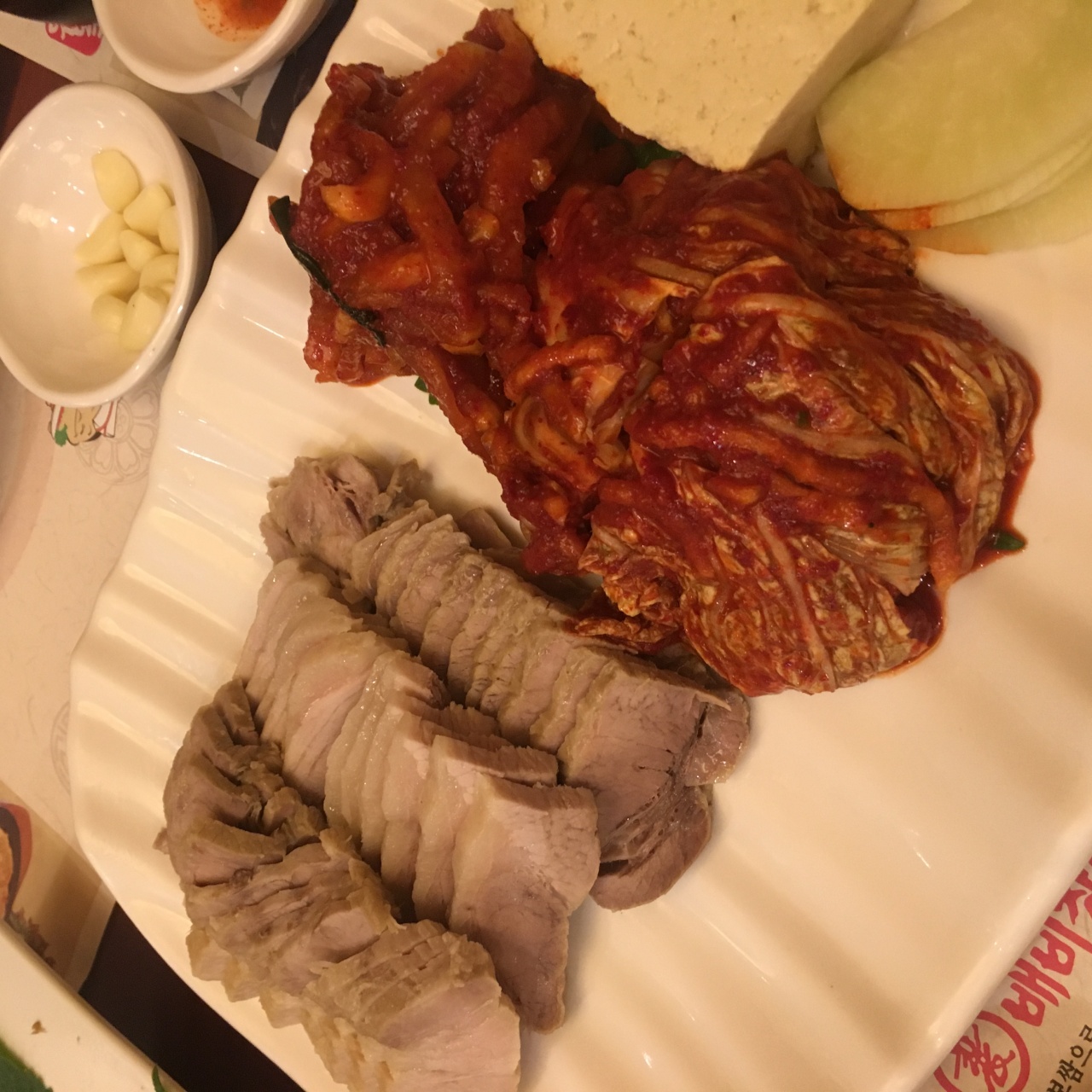 배비장보쌈 매장 방문 후 남겨주신 고객 리뷰 사진입니다.