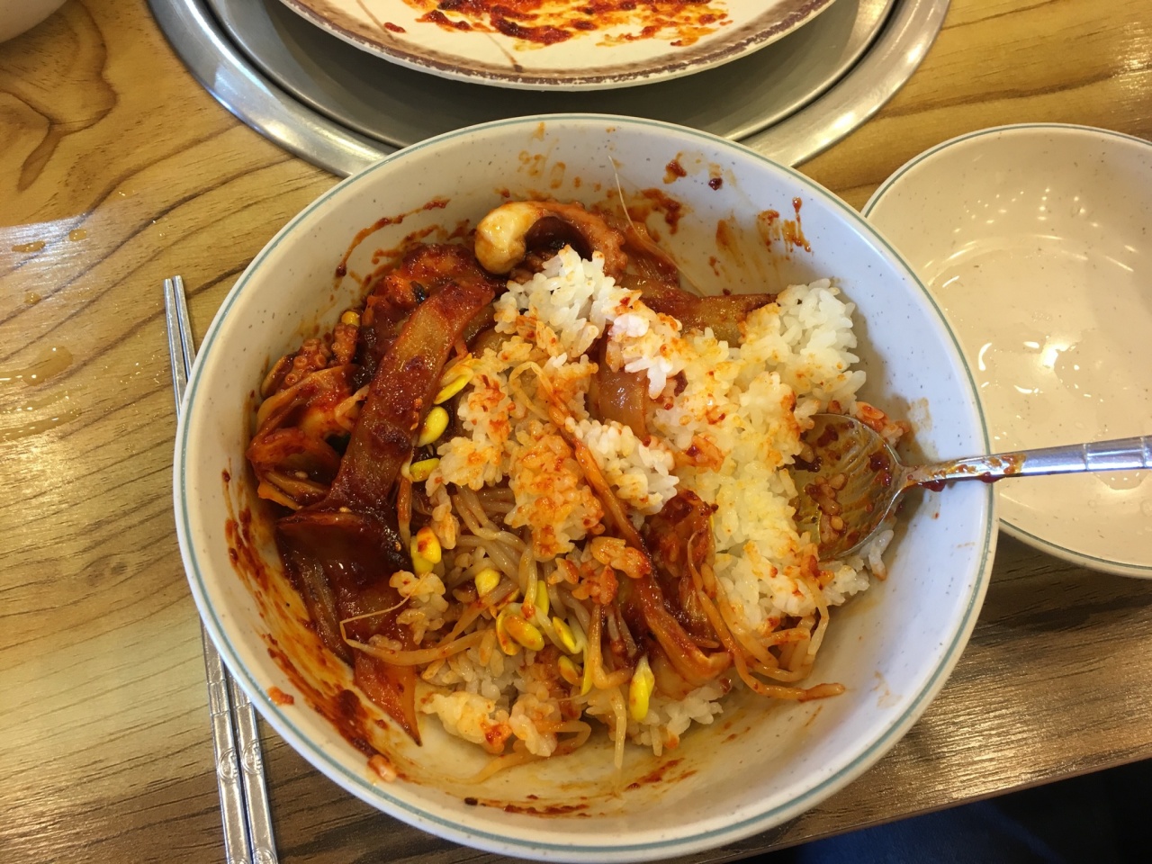 착한낙지 매장 방문 후 남겨주신 고객 리뷰 사진입니다.