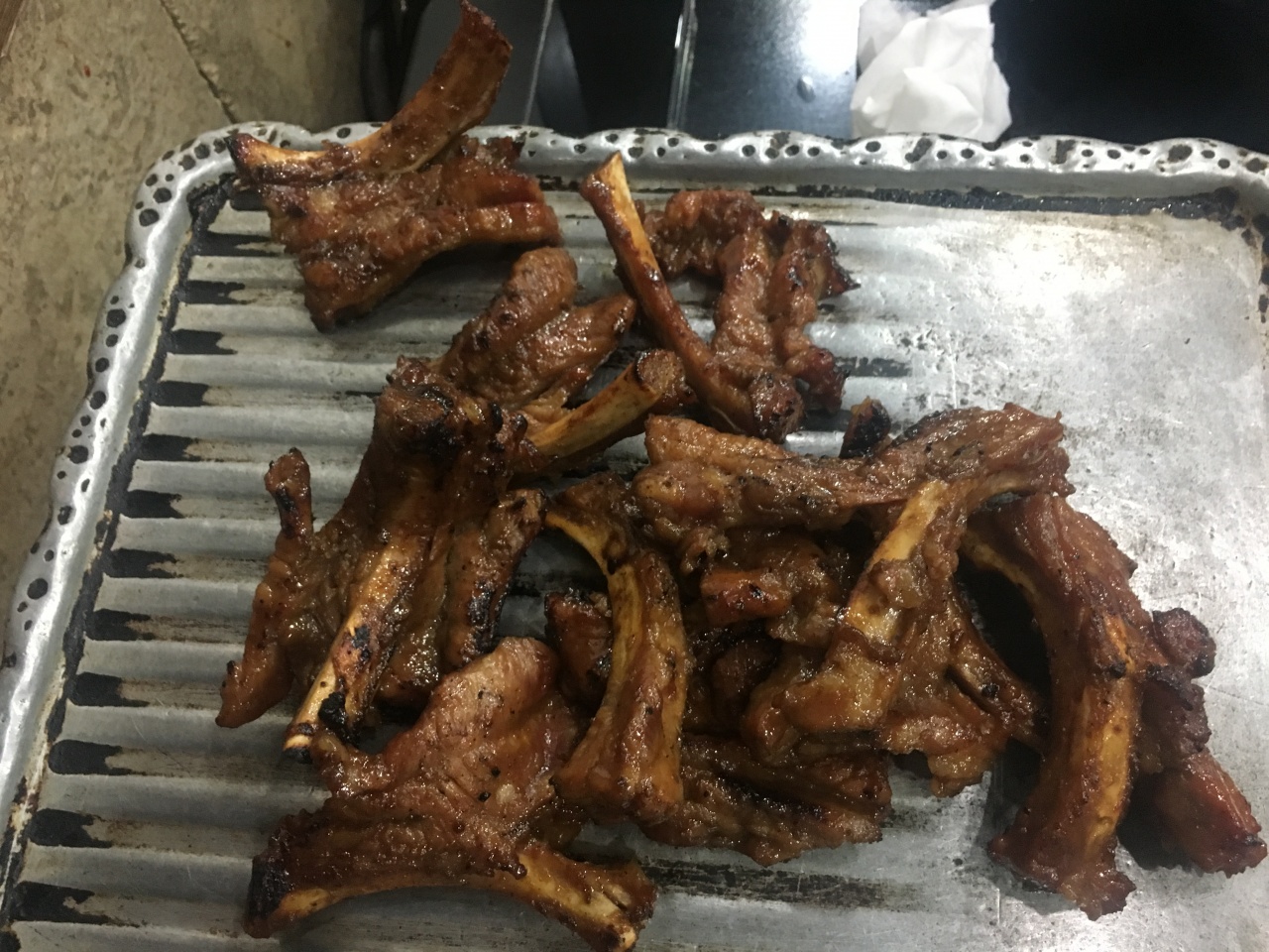 오는정쪽갈비 매장 방문 후 남겨주신 고객 리뷰 사진입니다.