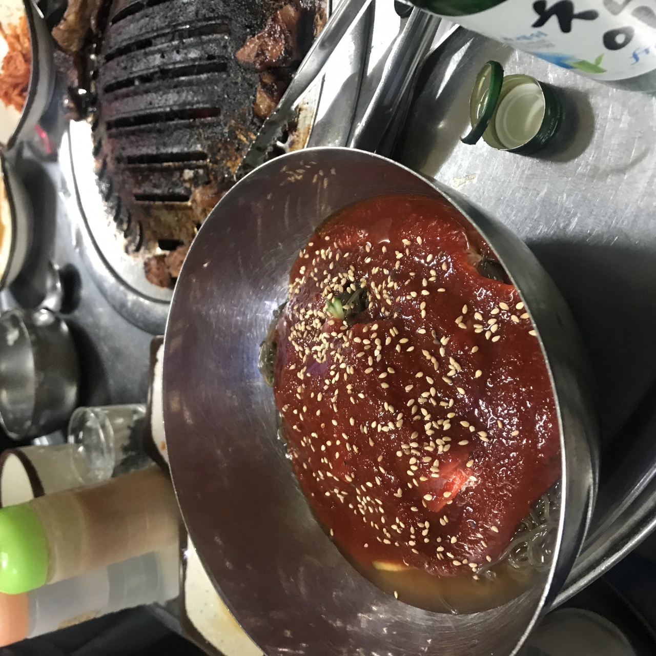 정가네정육식당 매장 방문 후 남겨주신 고객 리뷰 사진입니다.