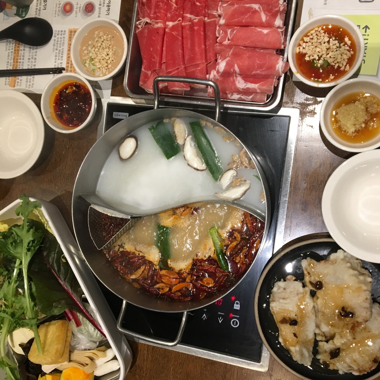 훠궈야  매장 방문 후 남겨주신 고객 리뷰 사진입니다.