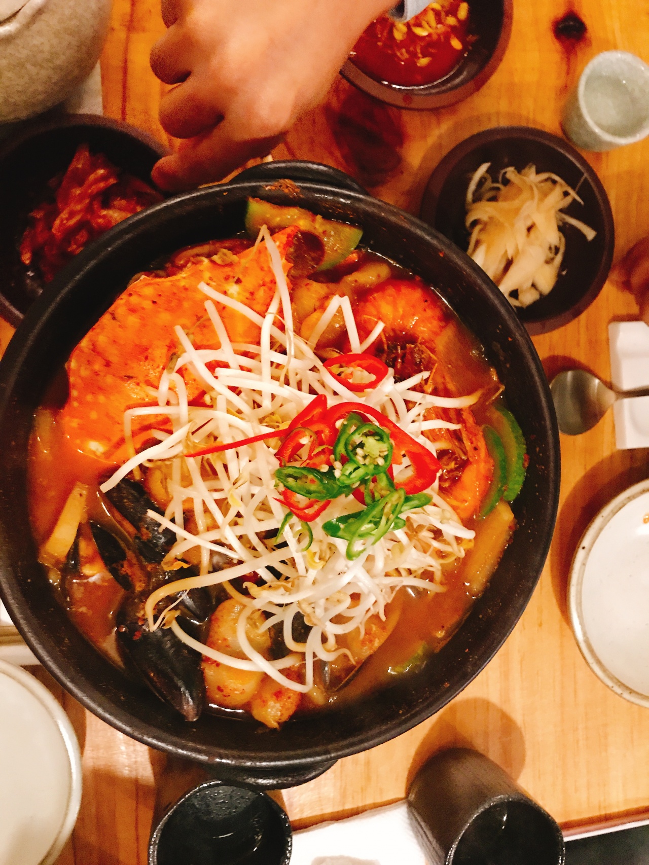 한술당 매장 방문 후 남겨주신 고객 리뷰 사진입니다.