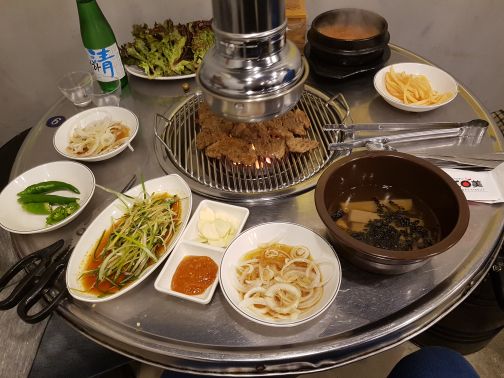 강산연탄갈비 매장 방문 후 남겨주신 고객 리뷰 사진입니다.