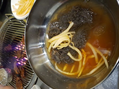 강산연탄갈비 매장 방문 후 남겨주신 고객 리뷰 사진입니다.