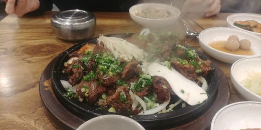 라온석갈비 매장 방문 후 남겨주신 고객 리뷰 사진입니다.