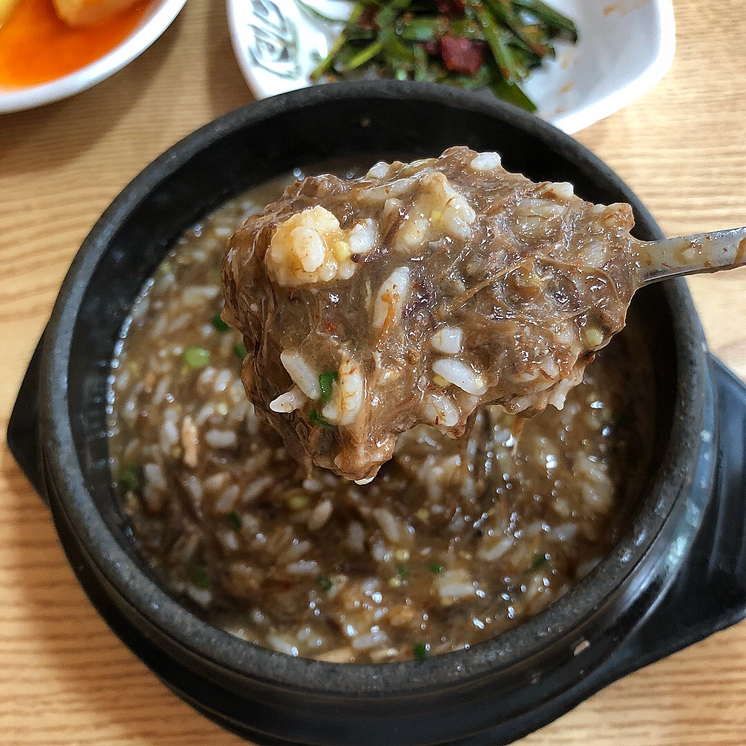 우진해장국 매장 방문 후 남겨주신 고객 리뷰 사진입니다.