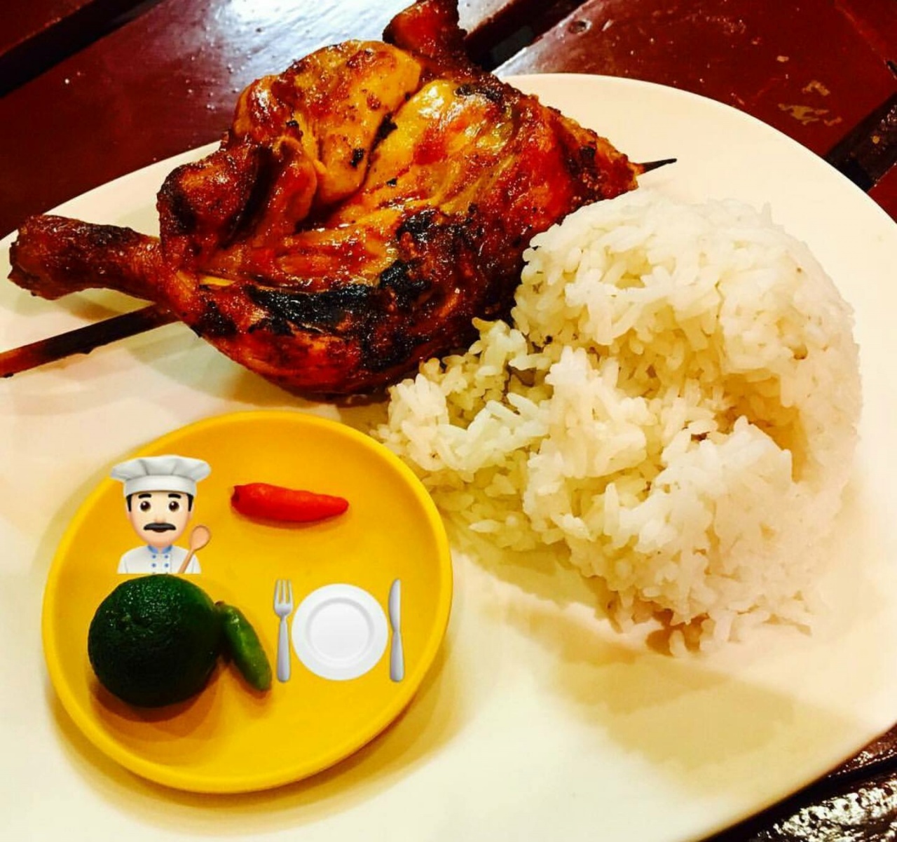 망 이나살 (Mang Inasal) 매장 방문 후 남겨주신 고객 리뷰 사진입니다.