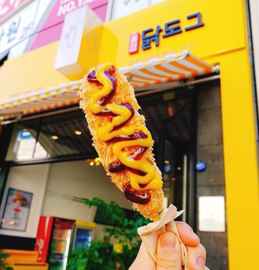 올립닭도그 광주수완점 매장 방문 후 남겨주신 고객 리뷰 사진입니다.