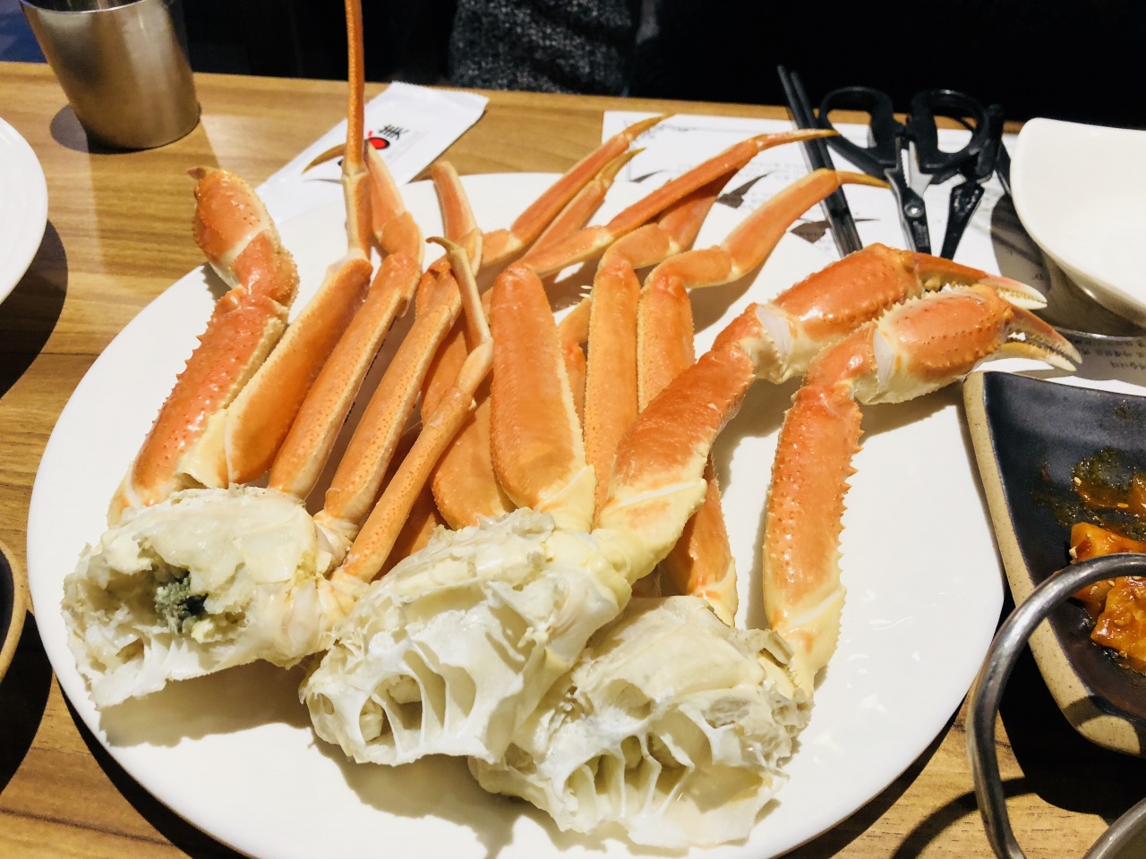대게무한리필 마야크 매장 방문 후 남겨주신 고객 리뷰 사진입니다.