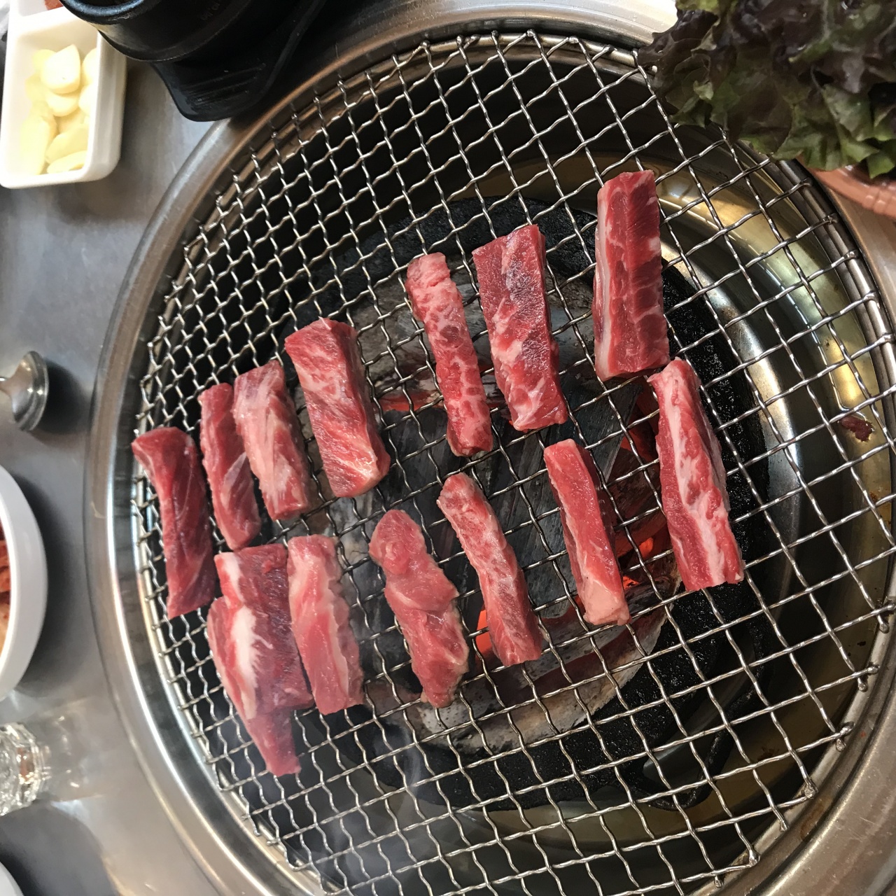 황토숯불생고기 매장 방문 후 남겨주신 고객 리뷰 사진입니다.