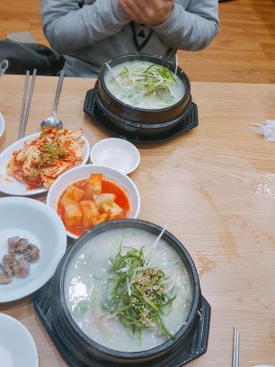 배종관동래삼계탕 매장 방문 후 남겨주신 고객 리뷰 사진입니다.