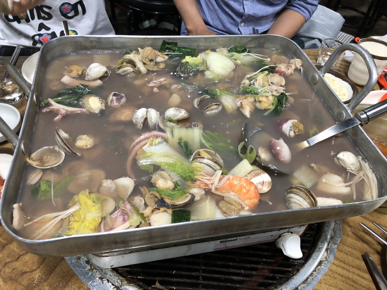 조개사랑 매장 방문 후 남겨주신 고객 리뷰 사진입니다.