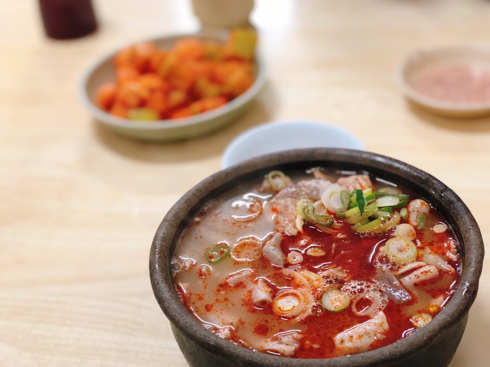 가보자순대국 매장 방문 후 남겨주신 고객 리뷰 사진입니다.