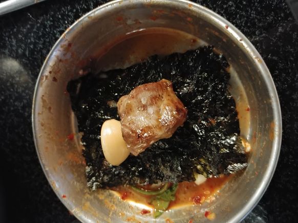 오백돈 매장 방문 후 남겨주신 고객 리뷰 사진입니다.