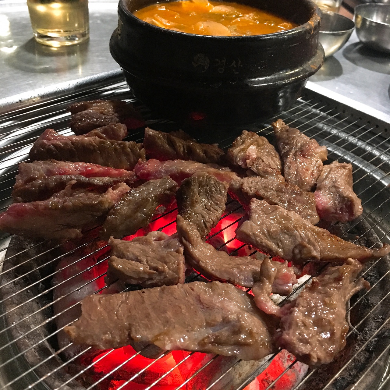 철길왕갈비살 매장 방문 후 남겨주신 고객 리뷰 사진입니다.