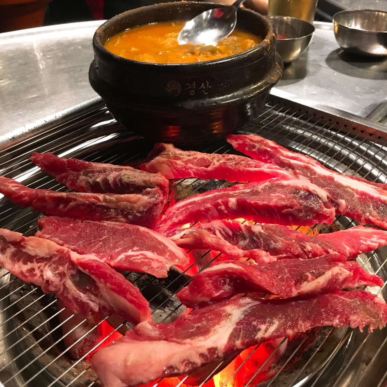 철길왕갈비살 매장 방문 후 남겨주신 고객 리뷰 사진입니다.
