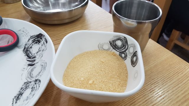 명품상무팥죽 매장 방문 후 남겨주신 고객 리뷰 사진입니다.