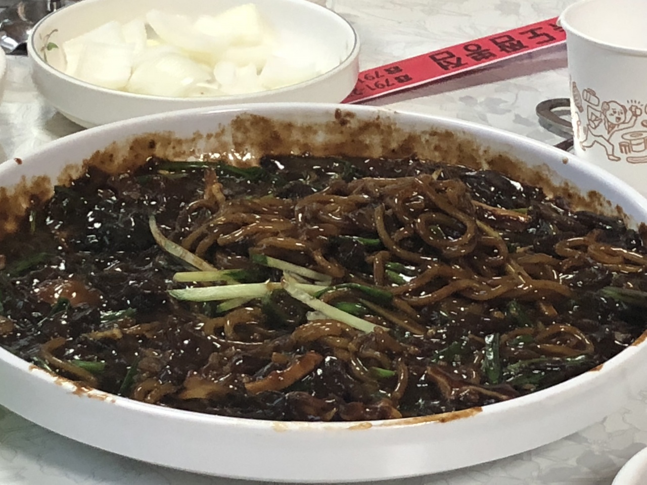 독도짬뽕점 매장 방문 후 남겨주신 고객 리뷰 사진입니다.