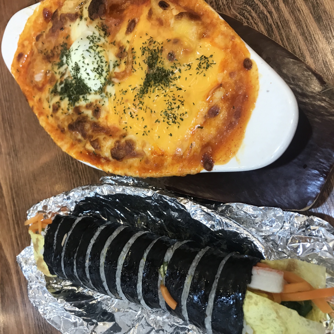대왕김밥 매장 방문 후 남겨주신 고객 리뷰 사진입니다.