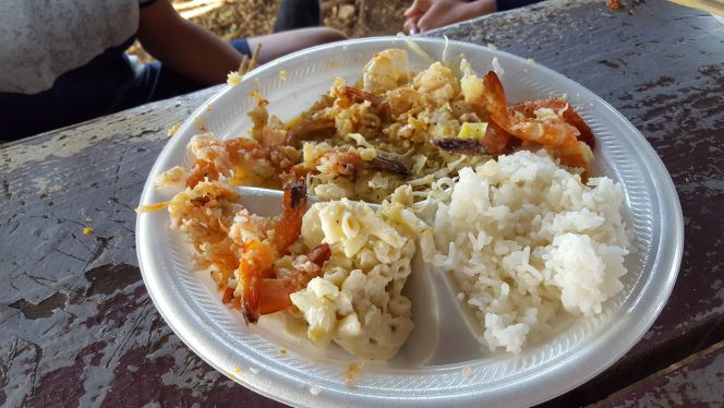 kahuku famous shrimp 카후쿠한인새우트럭 매장 방문 후 남겨주신 고객 리뷰 사진입니다.
