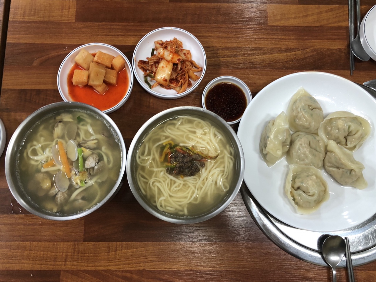 백세칼국수 매장 방문 후 남겨주신 고객 리뷰 사진입니다.