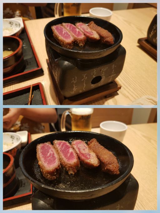 교토가츠규 매장 방문 후 남겨주신 고객 리뷰 사진입니다.