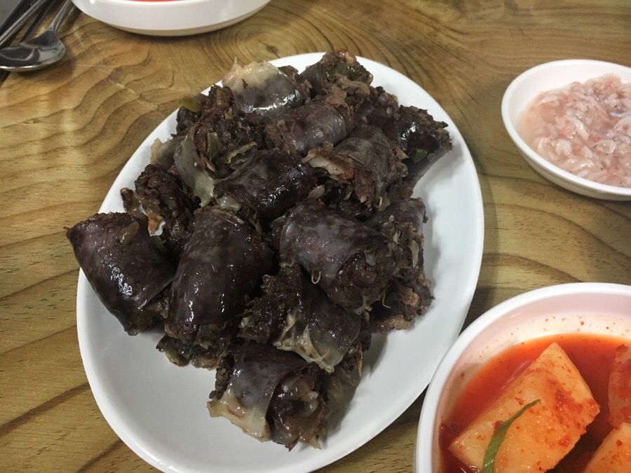 장뜰순대 매장 방문 후 남겨주신 고객 리뷰 사진입니다.