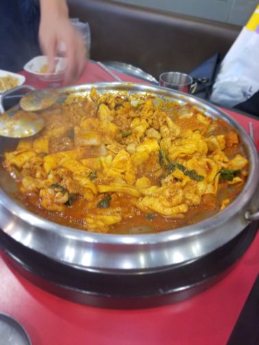 놀부부대찌개 매장 방문 후 남겨주신 고객 리뷰 사진입니다.