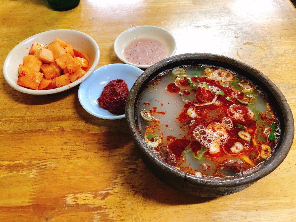 가보자순대국 매장 방문 후 남겨주신 고객 리뷰 사진입니다.