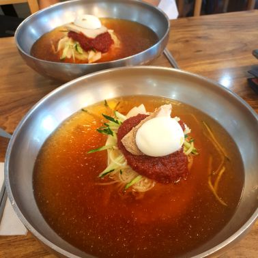 해운대 가야밀면 매장 방문 후 남겨주신 고객 리뷰 사진입니다.
