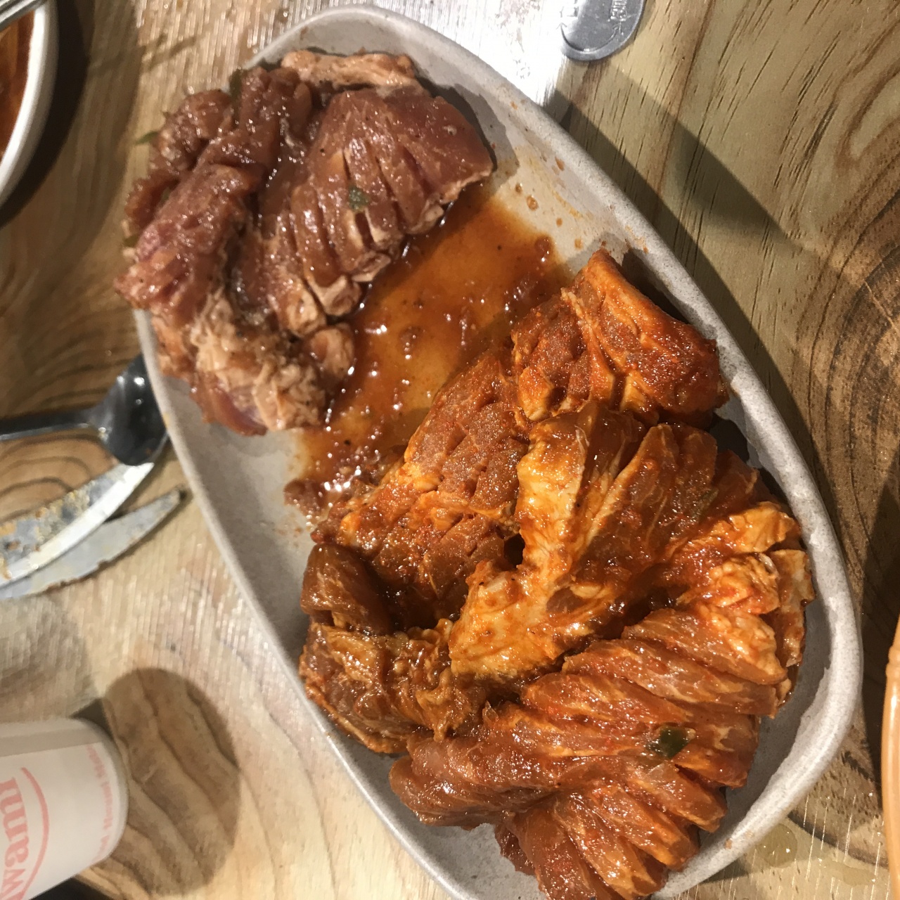 통큰갈비 매장 방문 후 남겨주신 고객 리뷰 사진입니다.